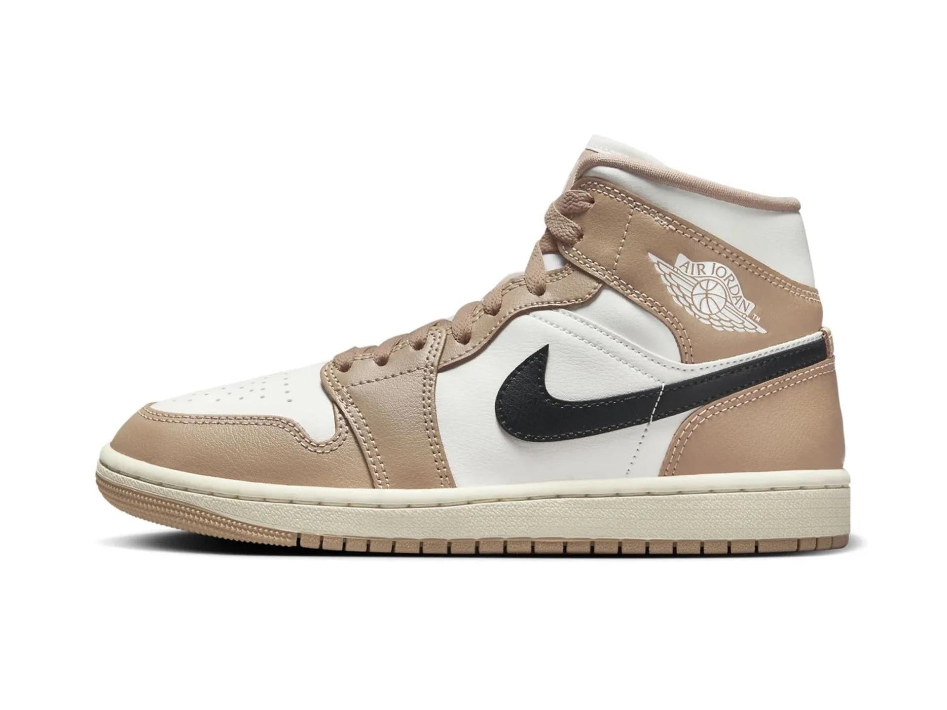 Air Jordan 1 Mid Desert Sail (W)
