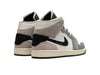 Air Jordan 1 Mid Craft White Cement Grey Black