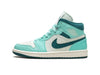 Air Jordan 1 Mid Chenille Bleached Turquoise (W)