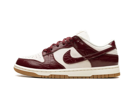 Nike Dunk Low Dark Team Red Croc (W)