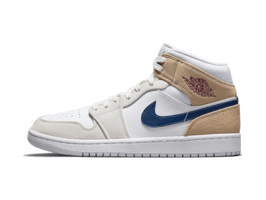 Air Jordan 1 Mid Tan Suede