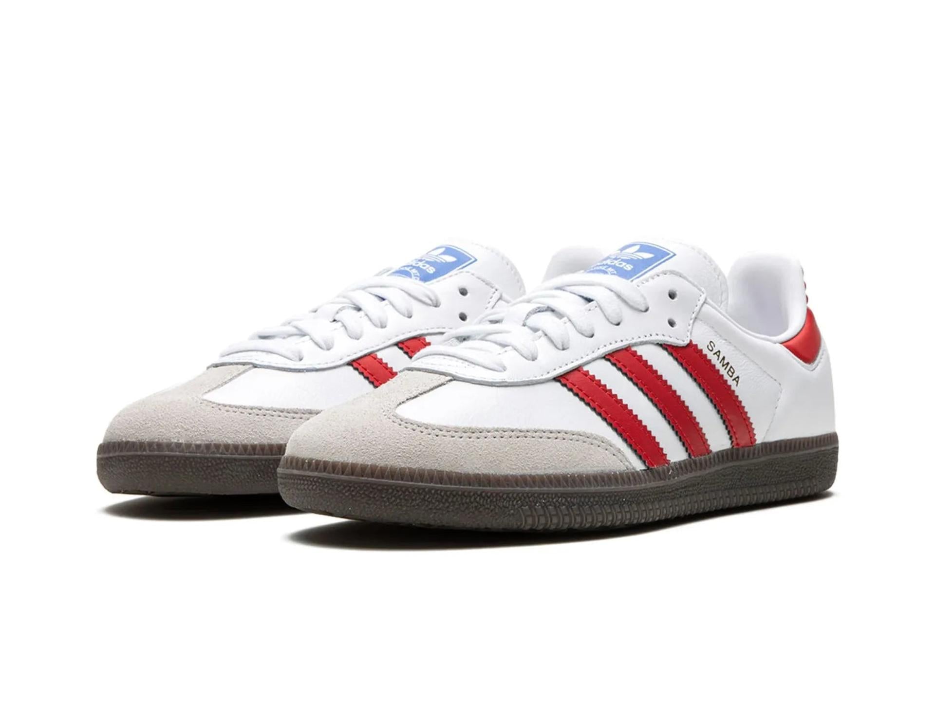 Adidas Samba OG White Better Scarlet