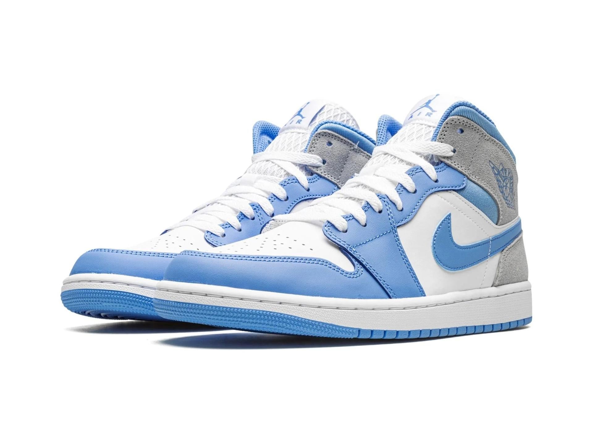 Air Jordan 1 Mid University Blue Grey