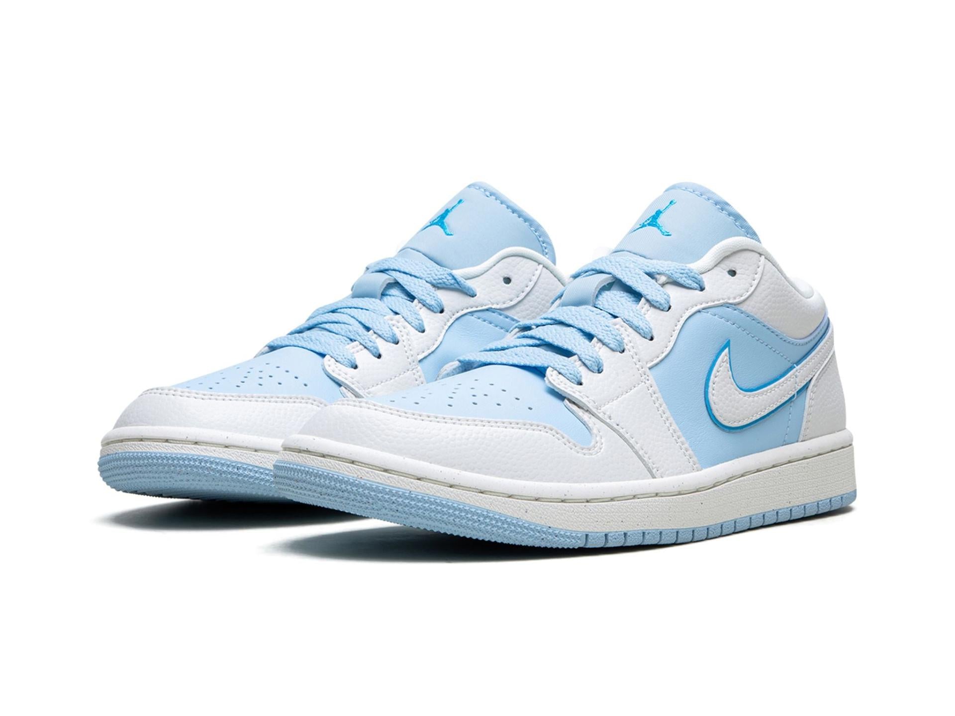 Air Jordan 1 Low Reverse Ice Blue (W)