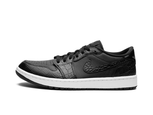 Air Jordan 1 Low Golf Black Croc