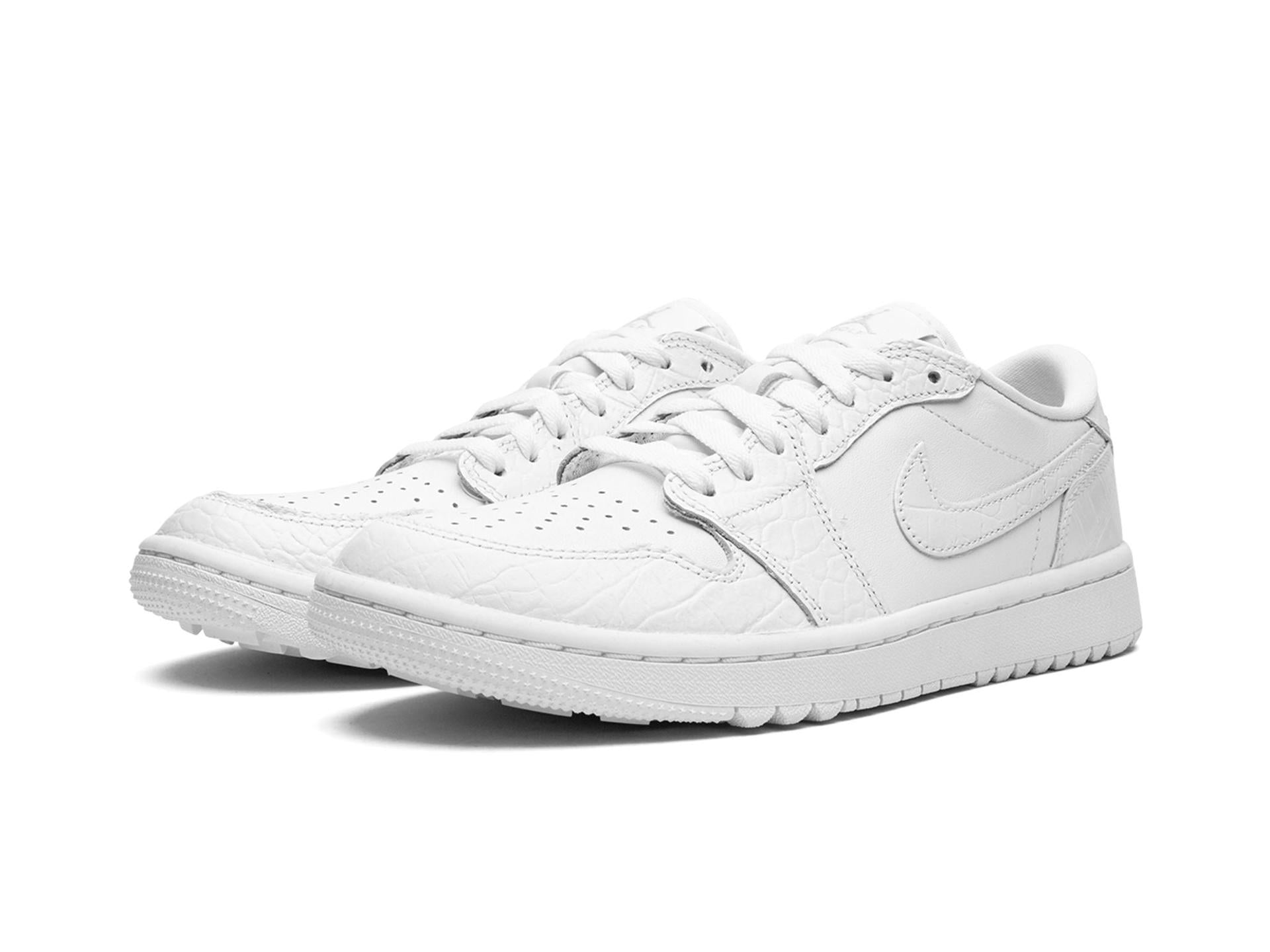 Air Jordan 1 Low Golf Triple White