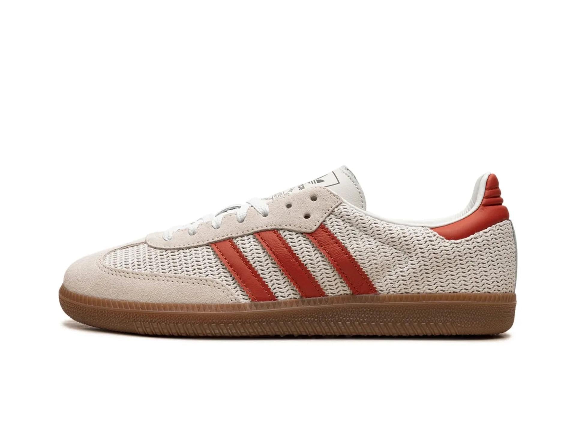 Adidas Samba OG Crystal White Preloved Red