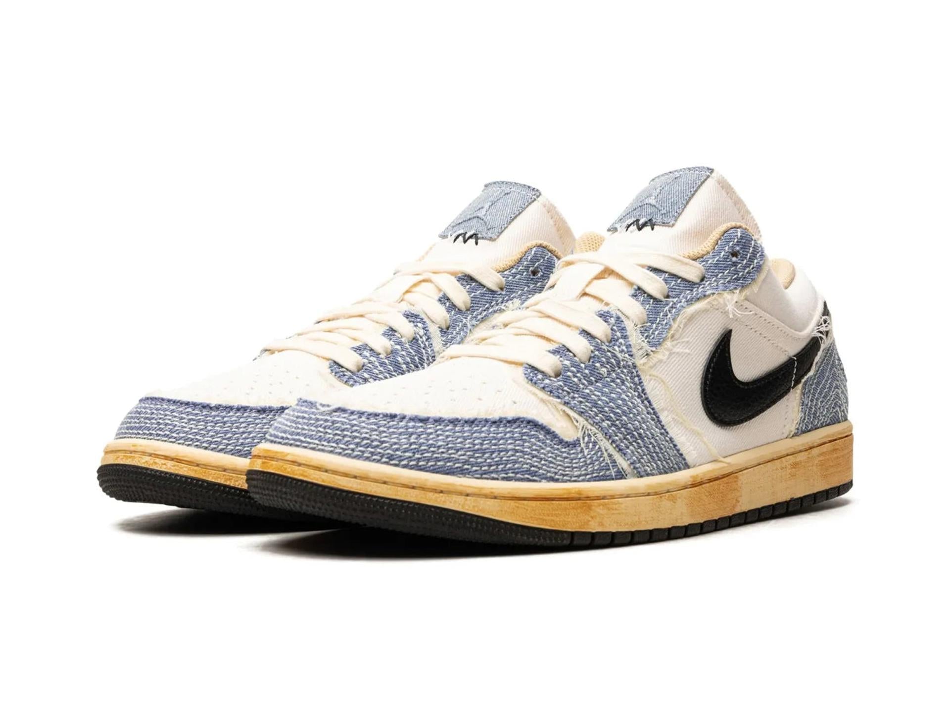 Air Jordan 1 Low Sashiko Denim
