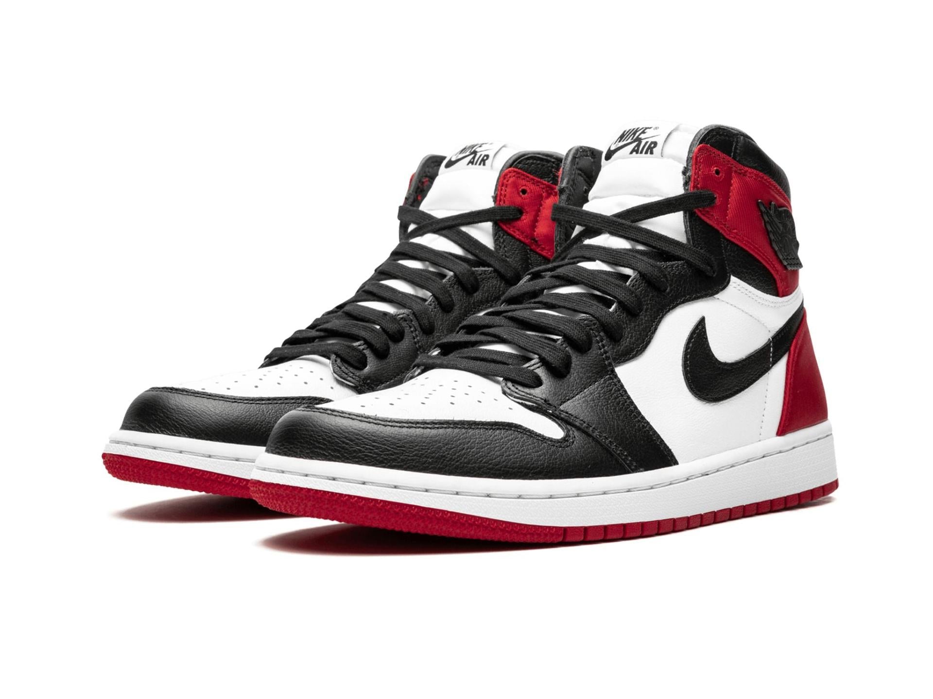 Air Jordan 1 High Satin Black Toe (W)