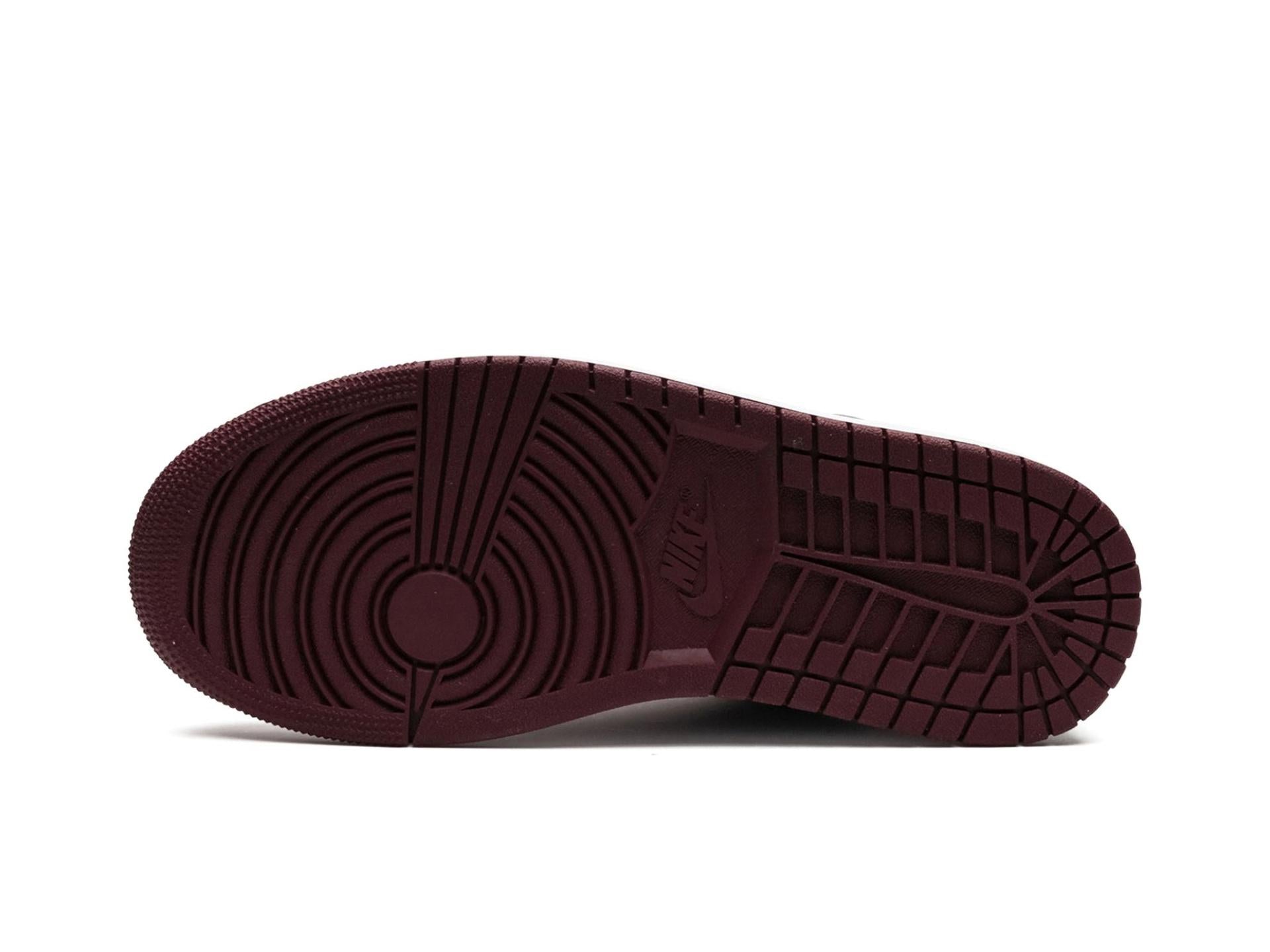Air Jordan 1 Low Black Maroon (W)