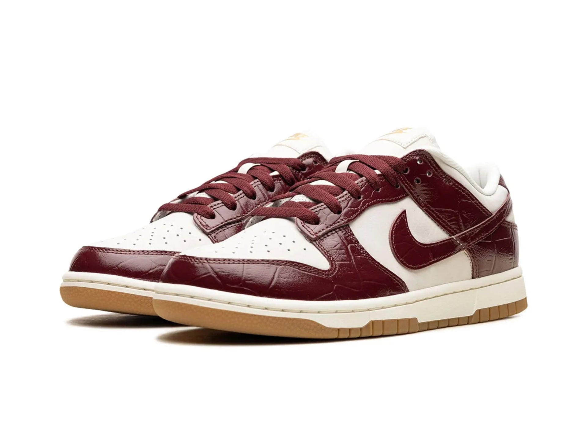 Nike Dunk Low Dark Team Red Croc (W)