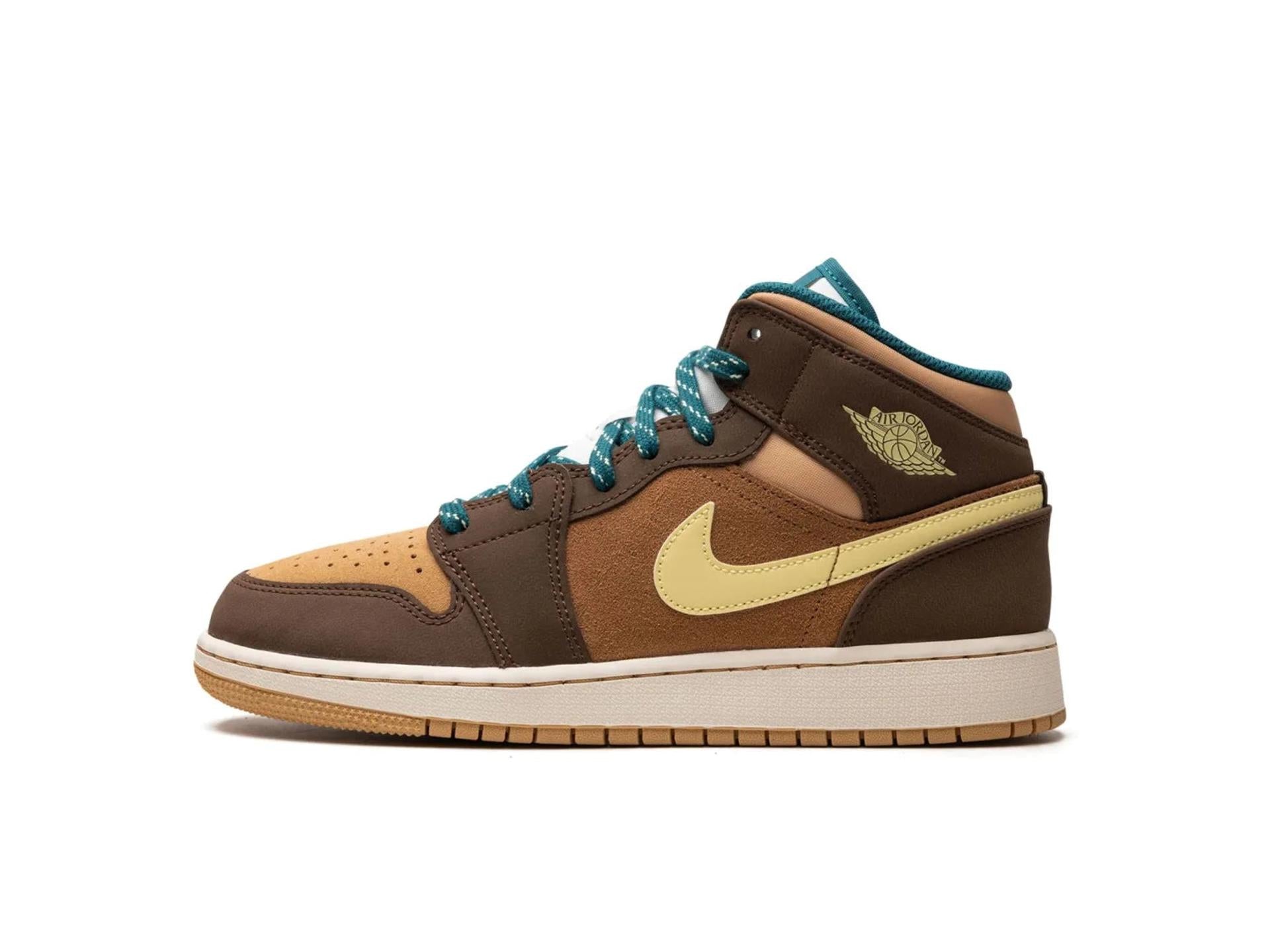 Air Jordan 1 Mid Cacao Wow (GS)