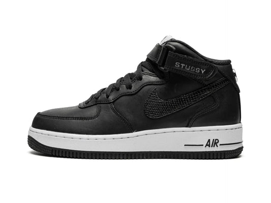 Nike Air Force 1 Mid Stussy All Black