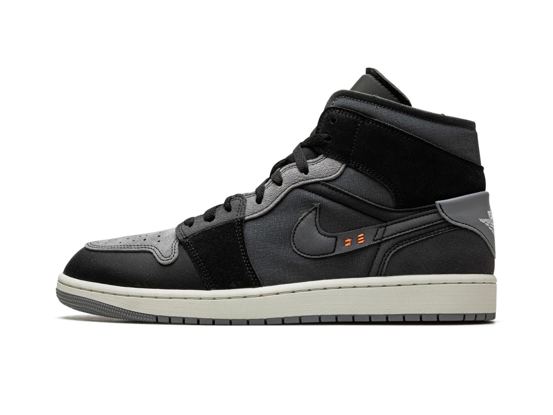 Air Jordan 1 Mid Craft Inside Out Black