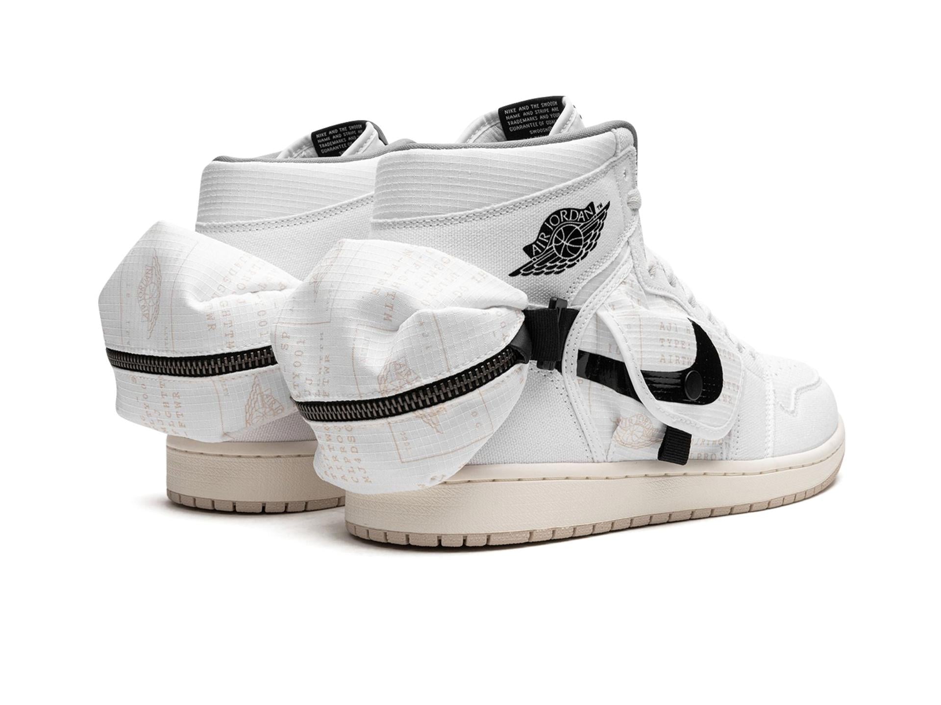 Air Jordan 1 High Utility Stash White Black