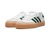 Adidas Sambae White Collegiate Green Gum (W)