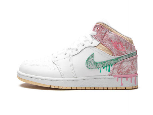 Air Jordan 1 Mid Paint Drop (GS)