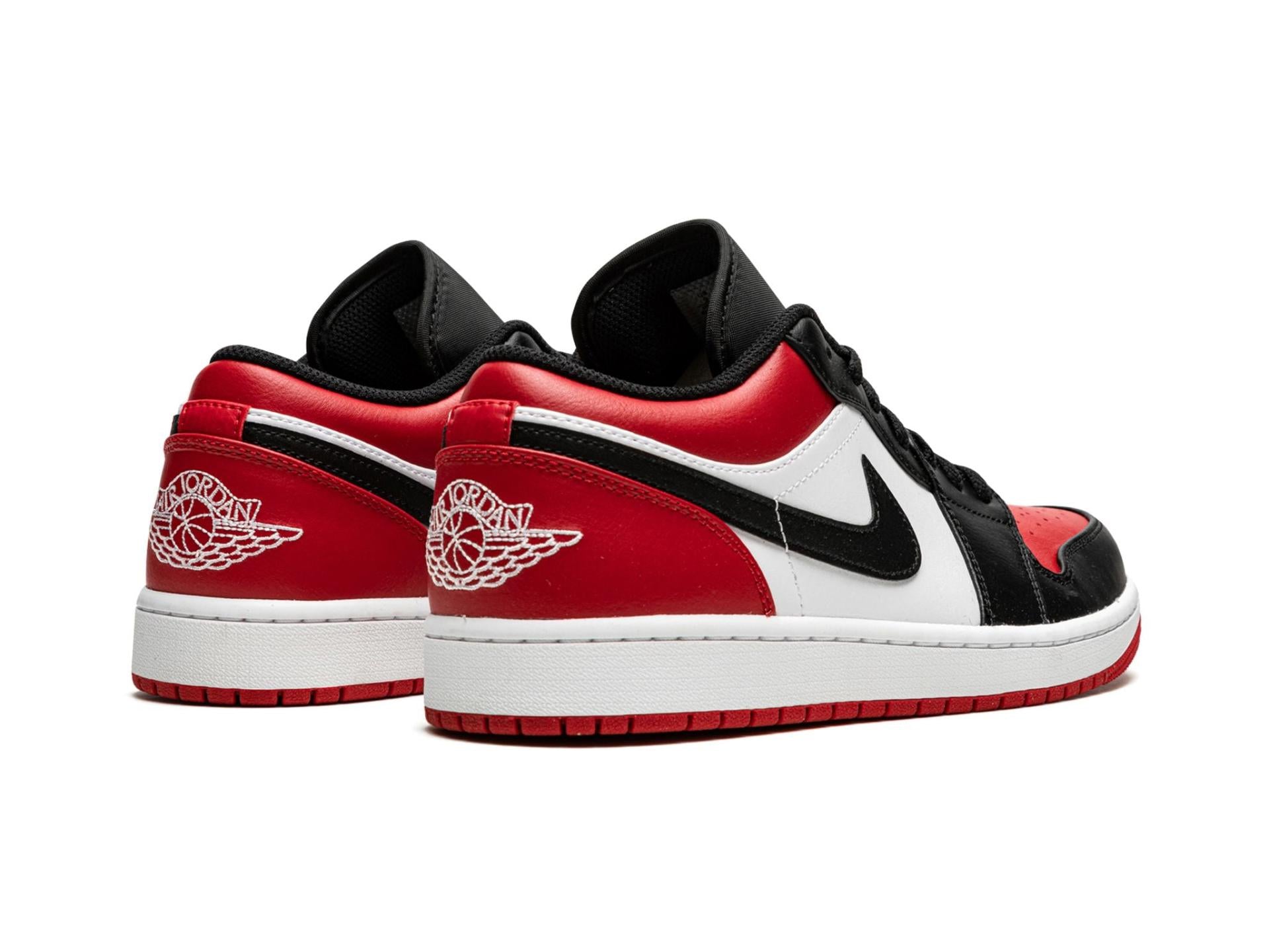 Air Jordan 1 Low Bred Toe