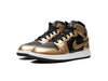 Air Jordan 1 Mid Metallic Gold Black (GS)
