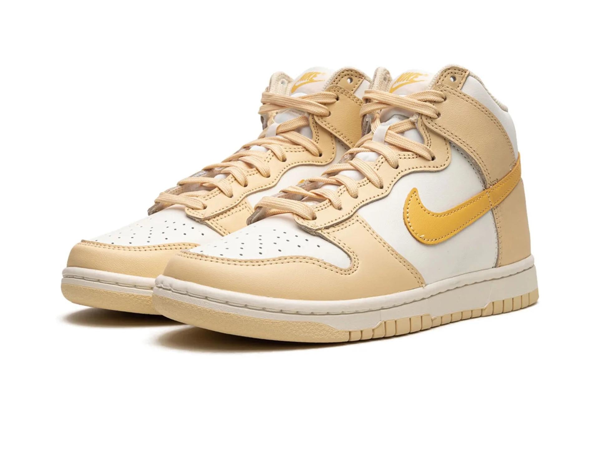 Nike Dunk High Pale Vanilla Topaz Gold (W)