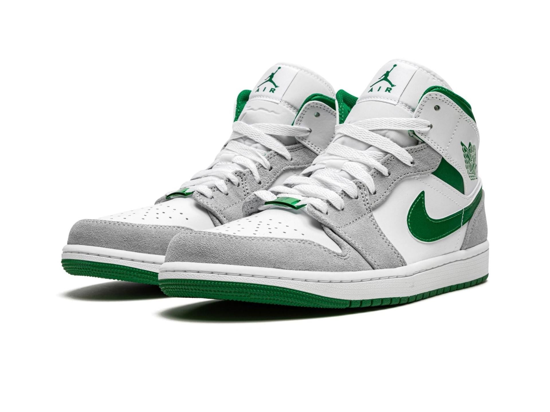 Air Jordan 1 Mid Pine Green