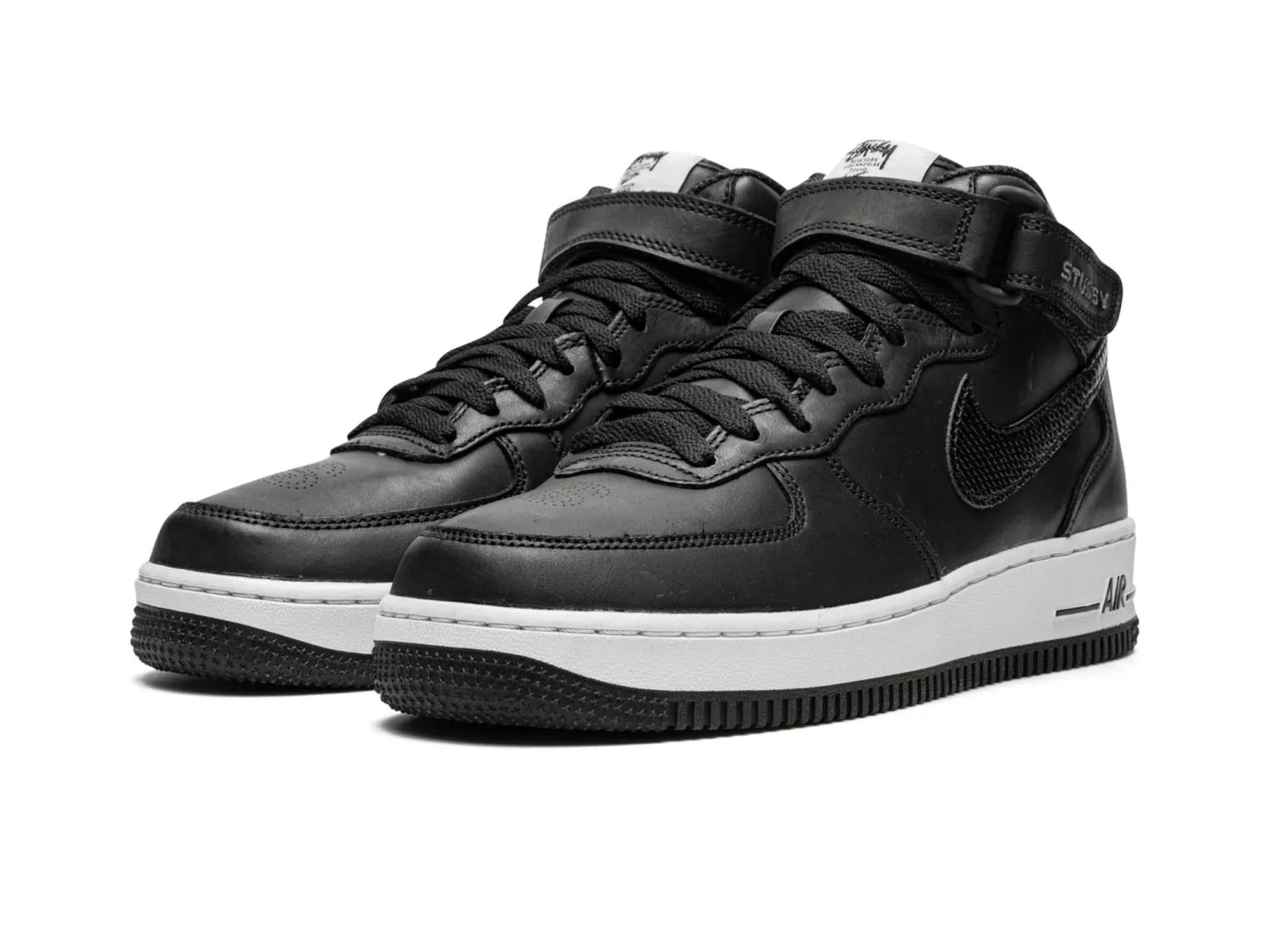 Nike Air Force 1 Mid Stussy All Black