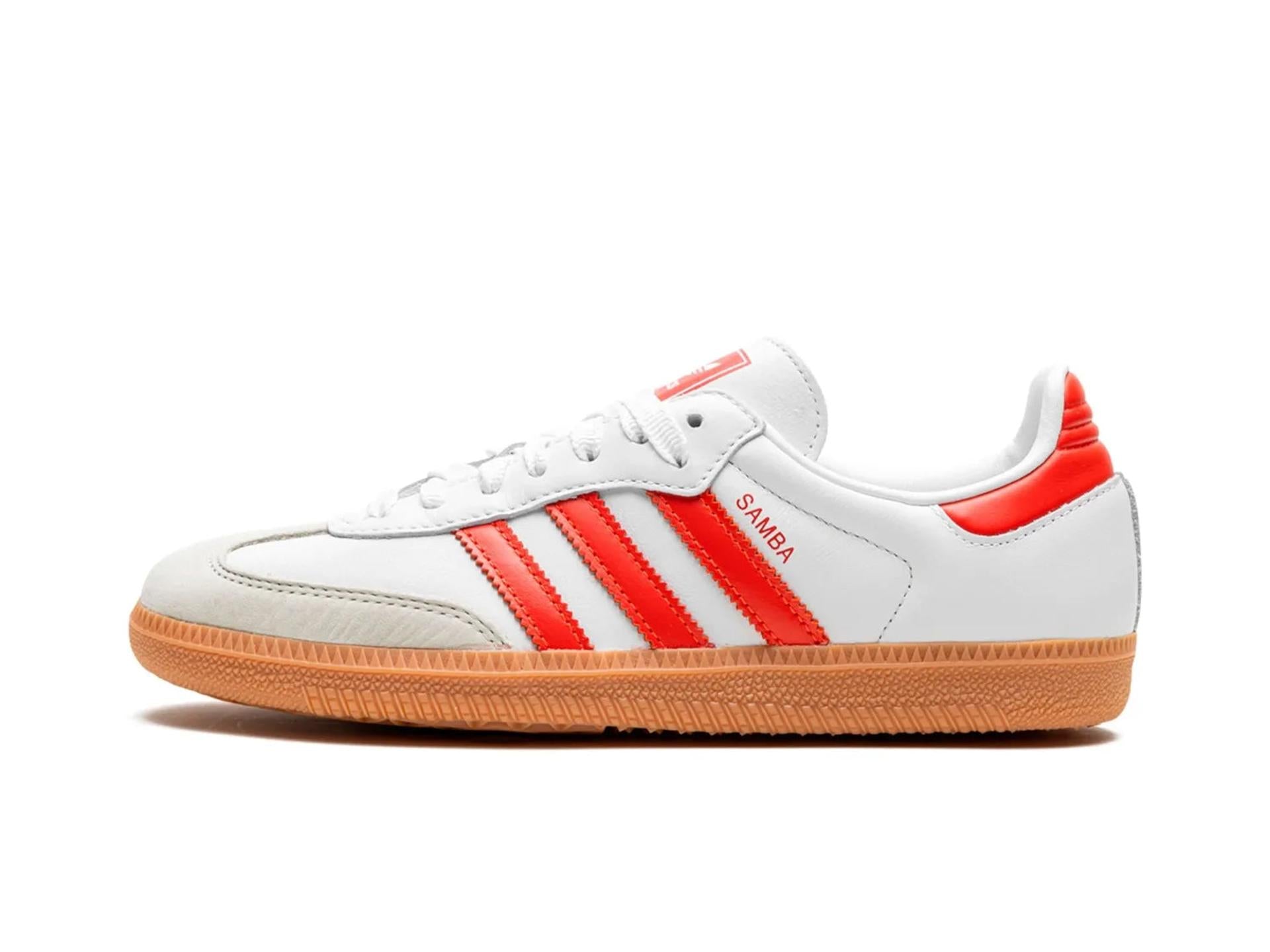 Adidas Samba OG White Solar Red Gum (W)