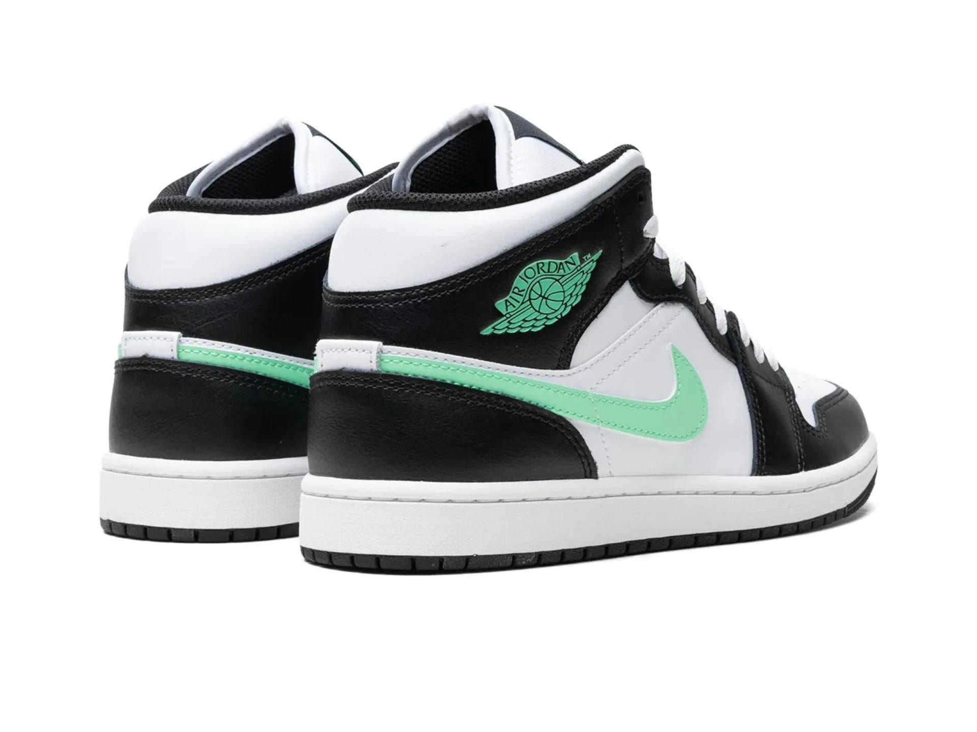 Air Jordan 1 Mid Green Glow