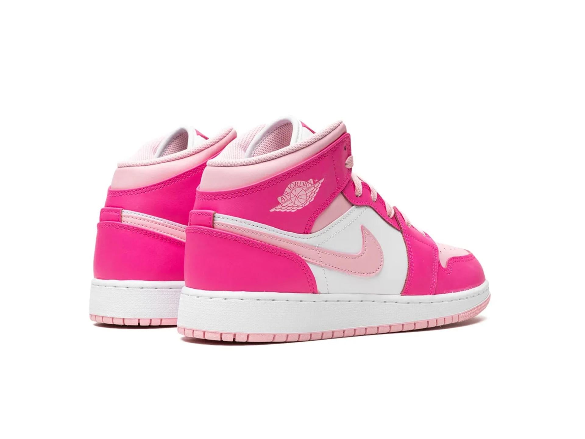 Air Jordan 1 Mid Fierce Pink (GS)