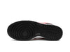 Nike Dunk Low Black White Red Swoosh