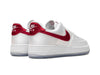 Nike Air Force 1 Low Satin White Varsity Red (W)