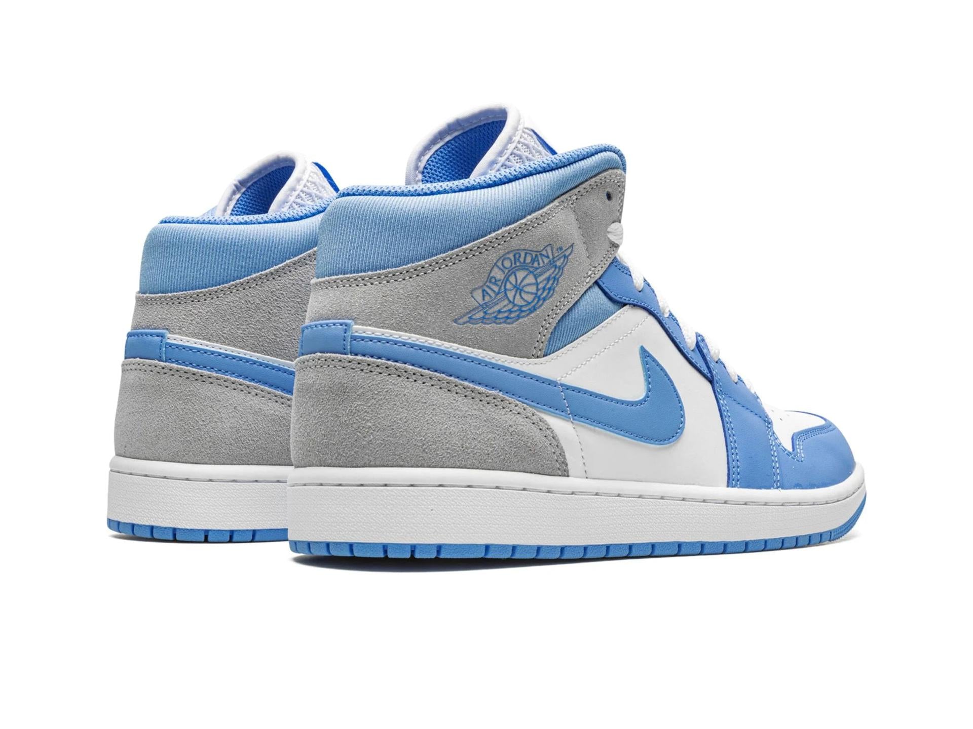Air Jordan 1 Mid University Blue Grey