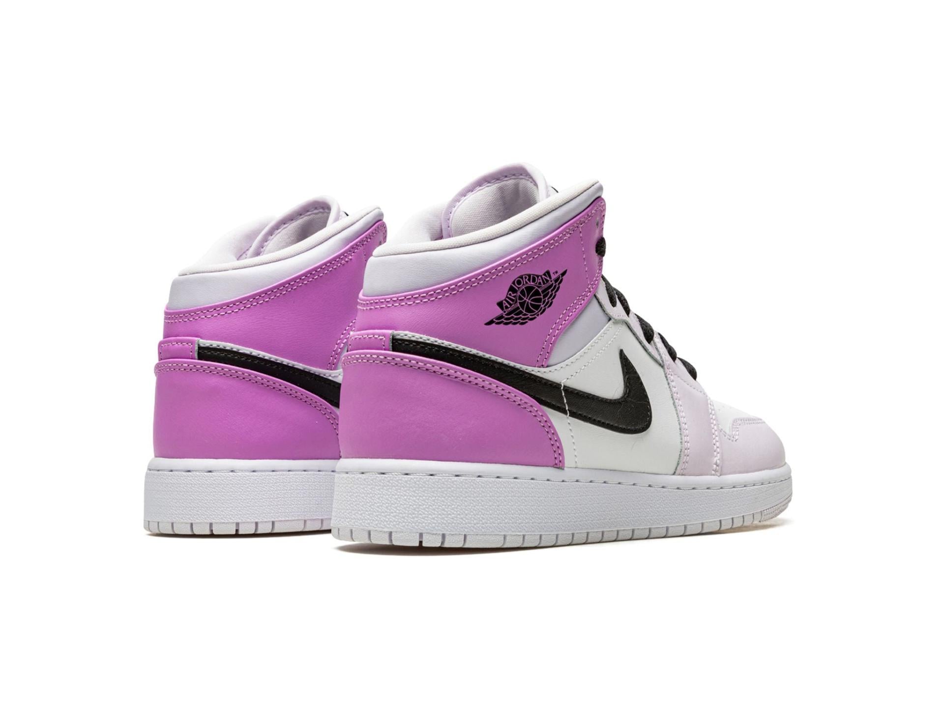 Air Jordan 1 Mid Barely Grape (GS)