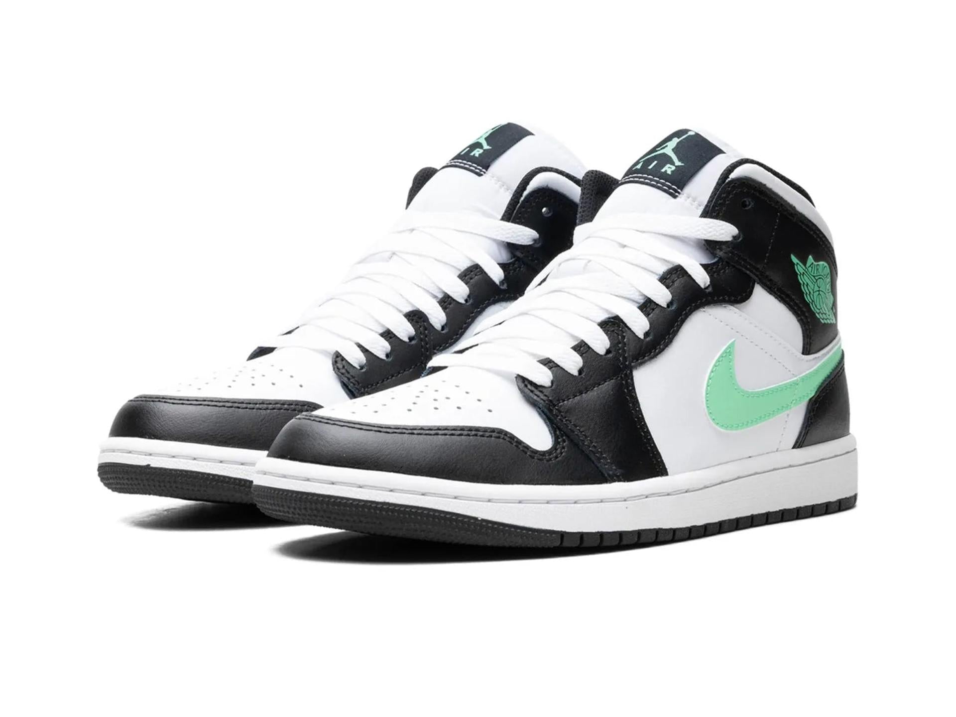 Air Jordan 1 Mid Green Glow