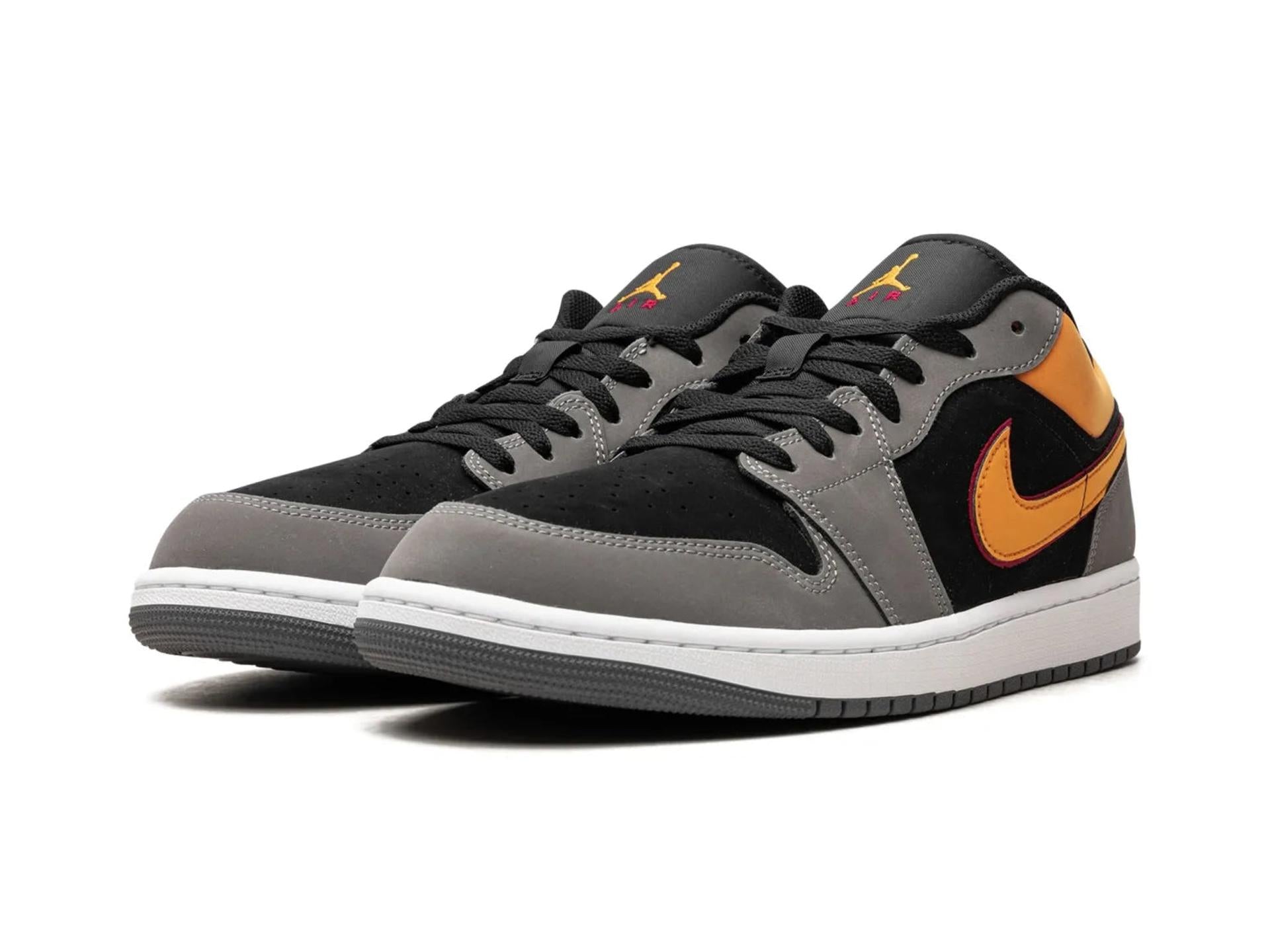 Air Jordan 1 Low Light Graphite Vivid Orange