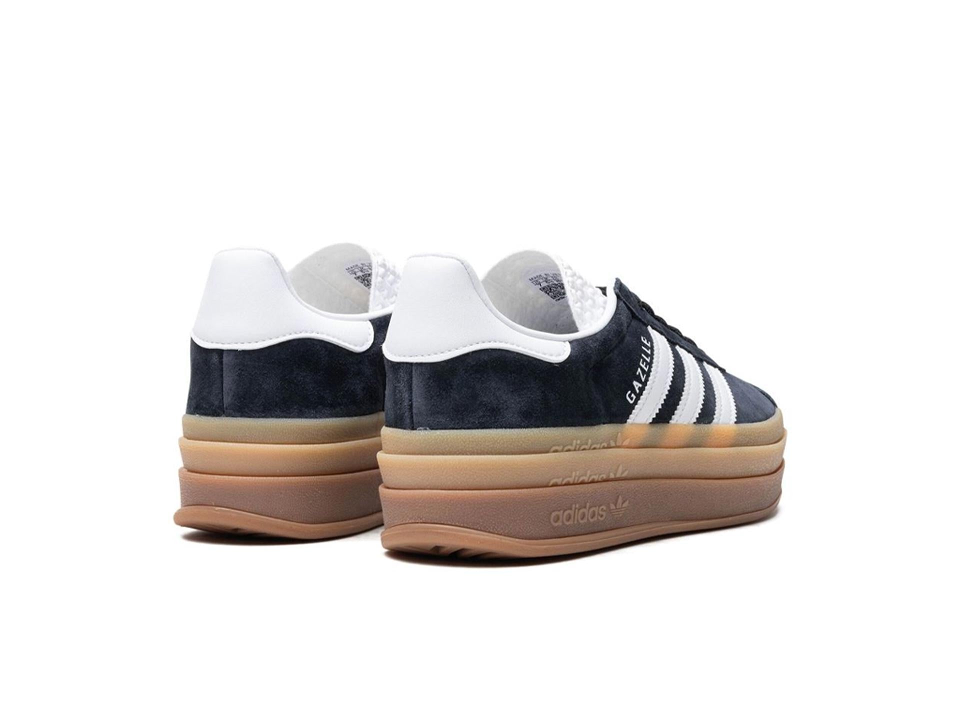 adidas Gazelle Bold Black White Gum (W)
