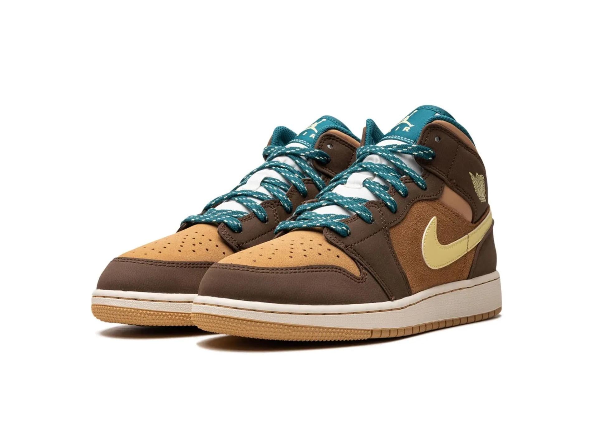 Air Jordan 1 Mid Cacao Wow (GS)