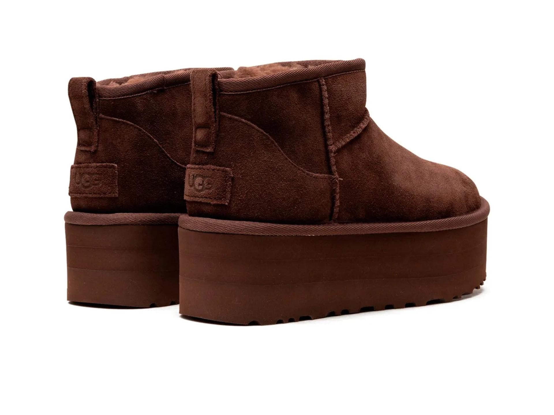UGG Classic Ultra Mini Platform Boot Burnt Cedar (W)