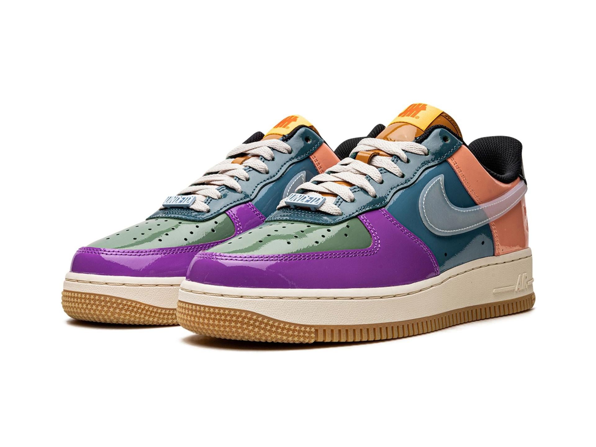 Nike Air Force 1 Low Undefeated Multi Patent Celestine Blue