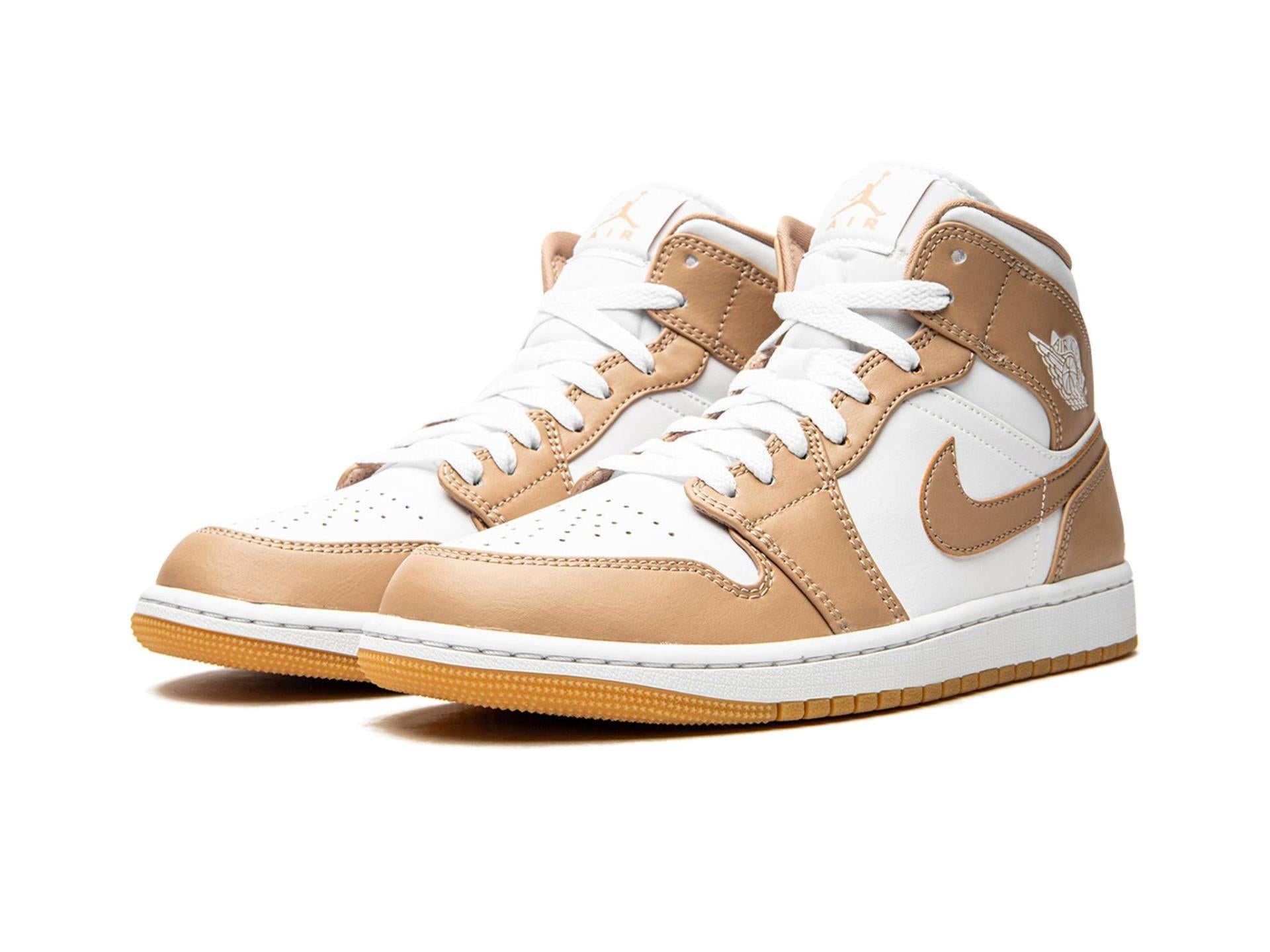 Air Jordan 1 Mid Tan Gum