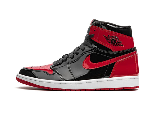 Air Jordan 1 High Patent Bred