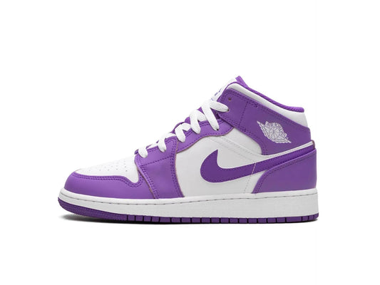 Air Jordan 1 Mid Purple Venom (GS)