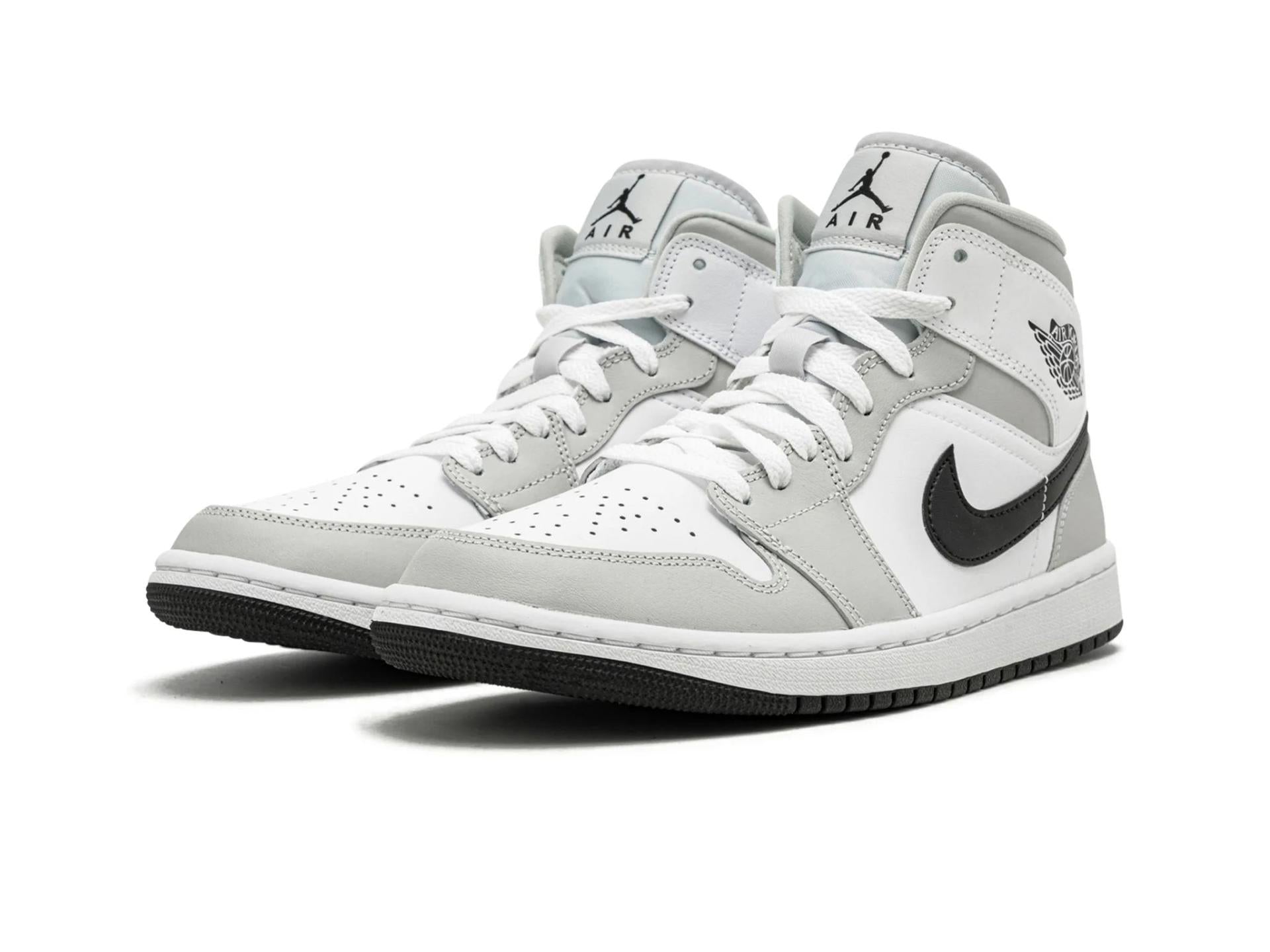 Air Jordan 1 Mid Light Smoke Grey (W)