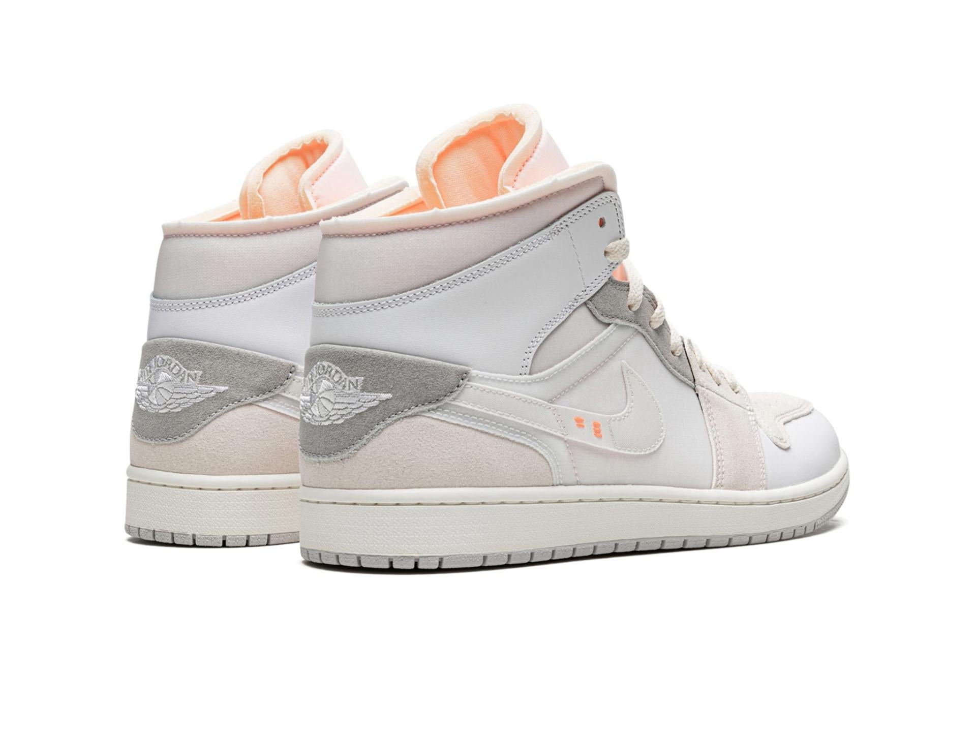 Air Jordan 1 Mid Craft Inside Out White