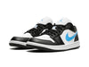 Air Jordan 1 Low Black University Blue (W)