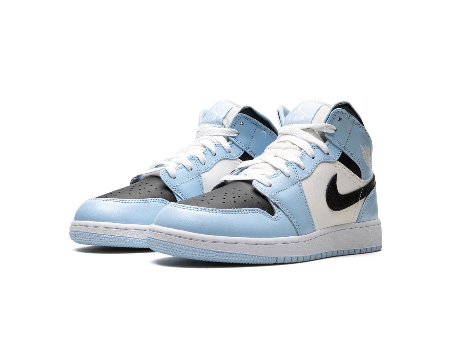 Air Jordan 1 Mid Ice Blue (GS)