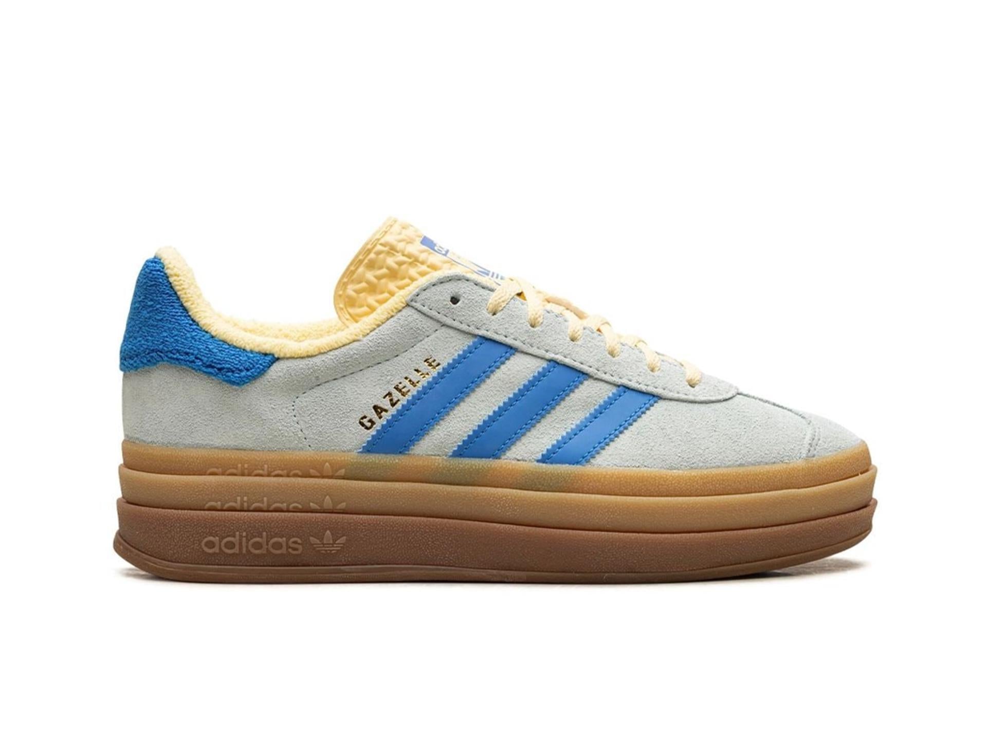 adidas Gazelle Bold Almost Blue Yellow (W)