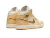 Air Jordan 1 Mid Pale Vanilla Metallic Gold (W)