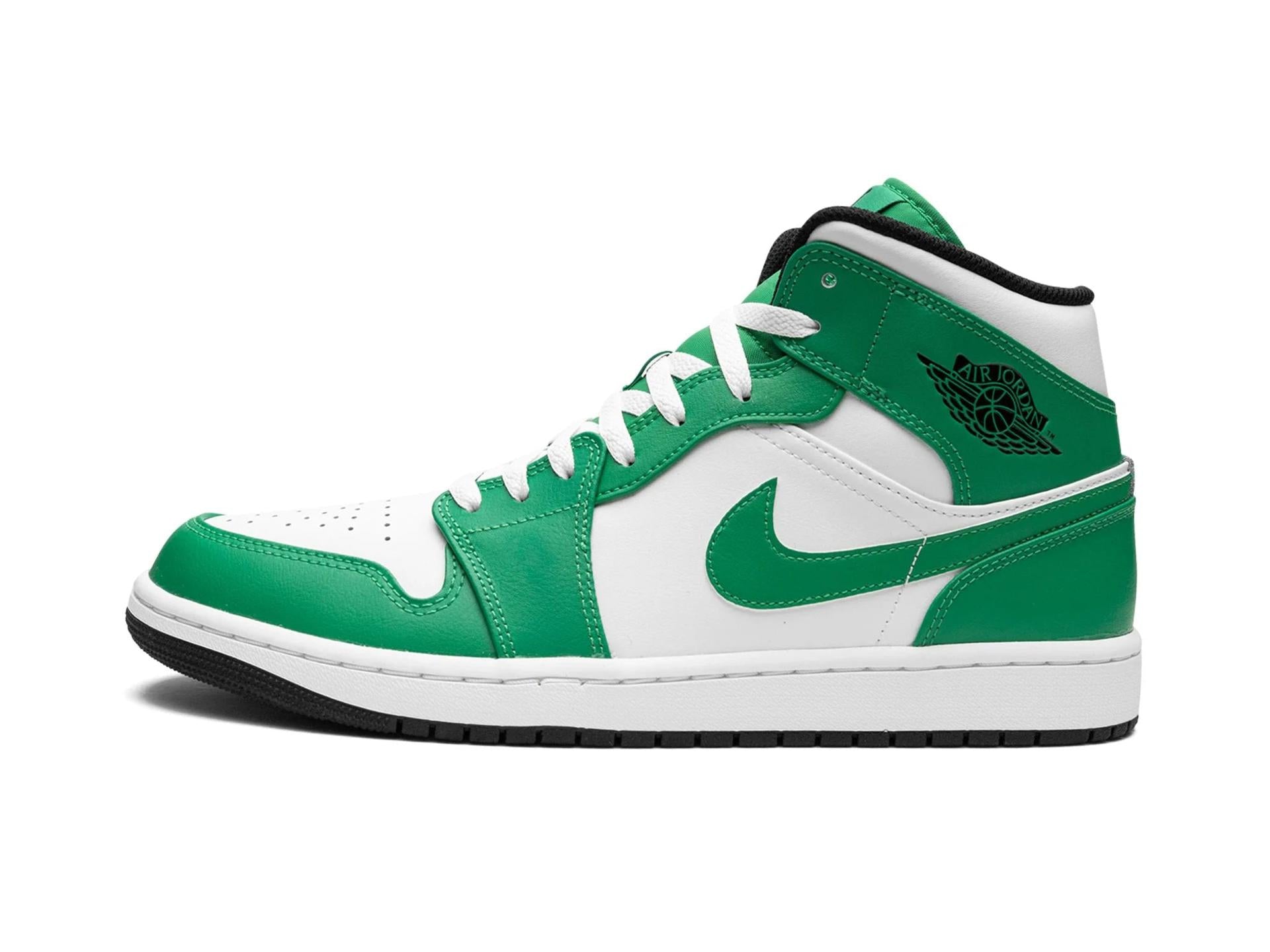 Air Jordan 1 Mid Lucky Green