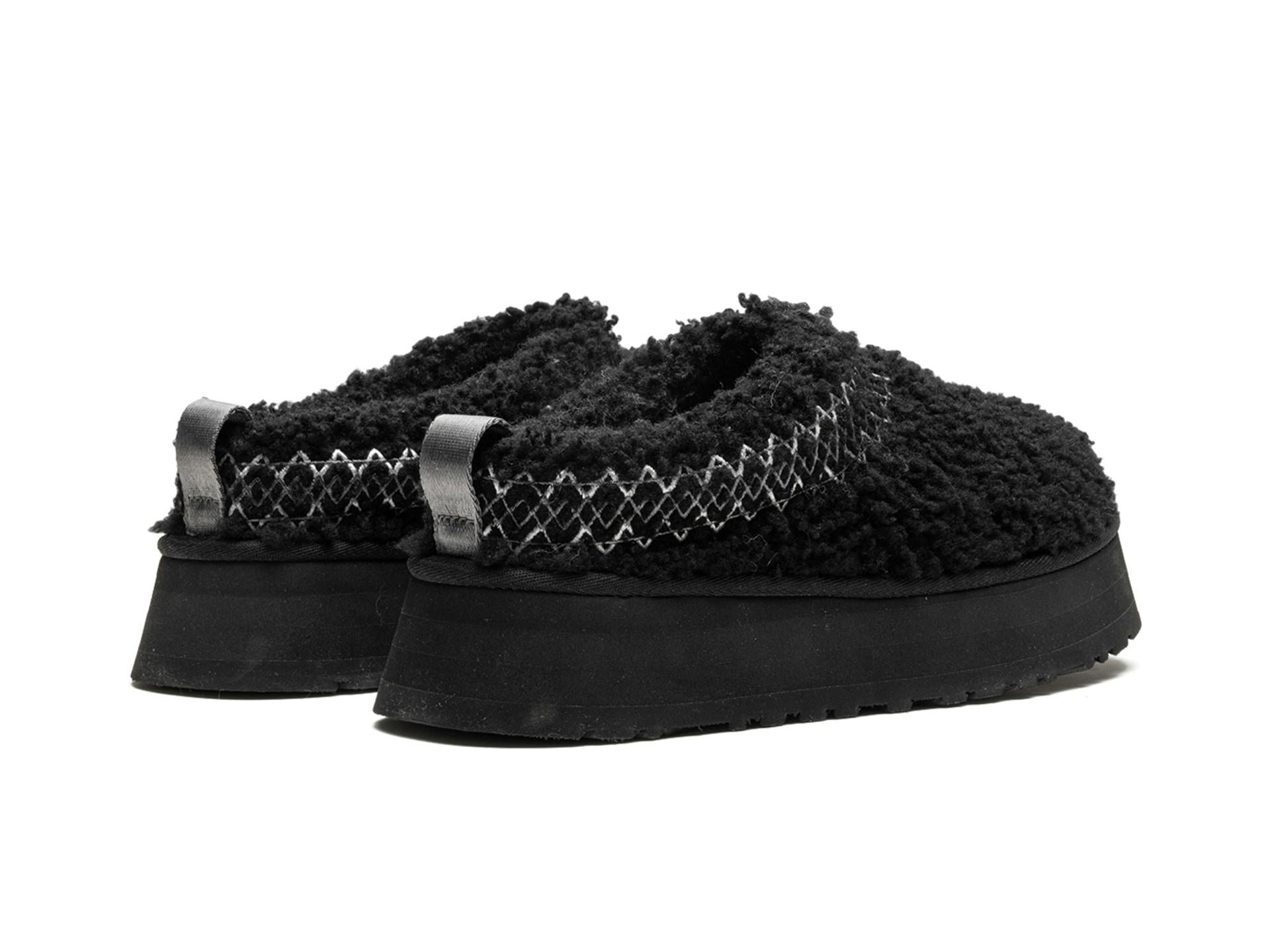 UGG Tazz Slipper Heritage Braid Black (W)